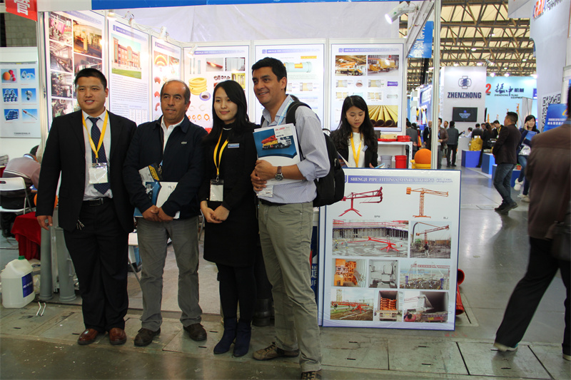 展会上的js345线路检测